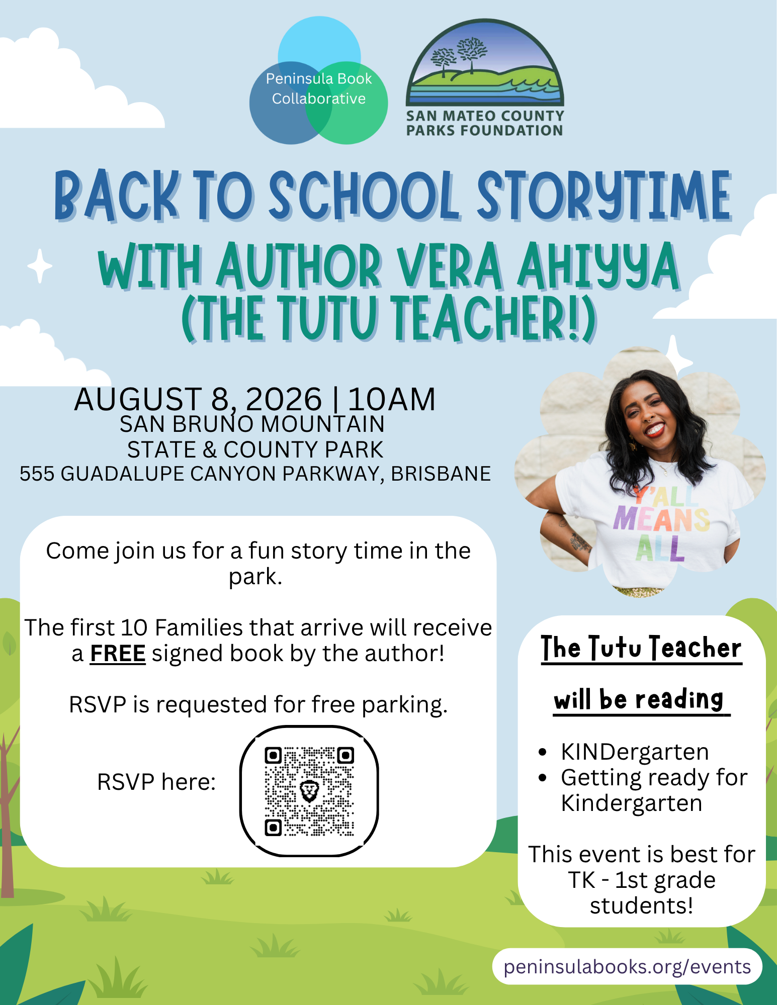 tutu teacher on flyer
